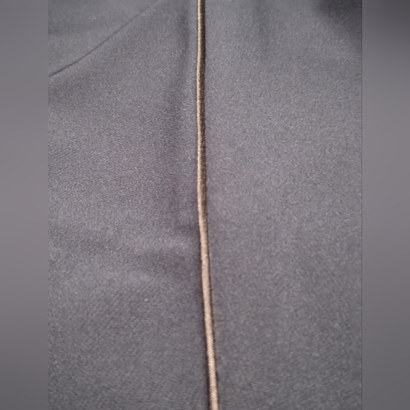 NWT Asos Blue Straight Leg Pants With Front Slit Size 6 - Picture 13 of 14